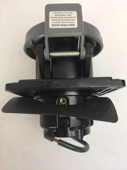 HUBBELL 5100R5W PIN & SLEEVE WATERTIGHT RECEPTACLE 100A 347/600VAC 4 POLE 5 WIRE5