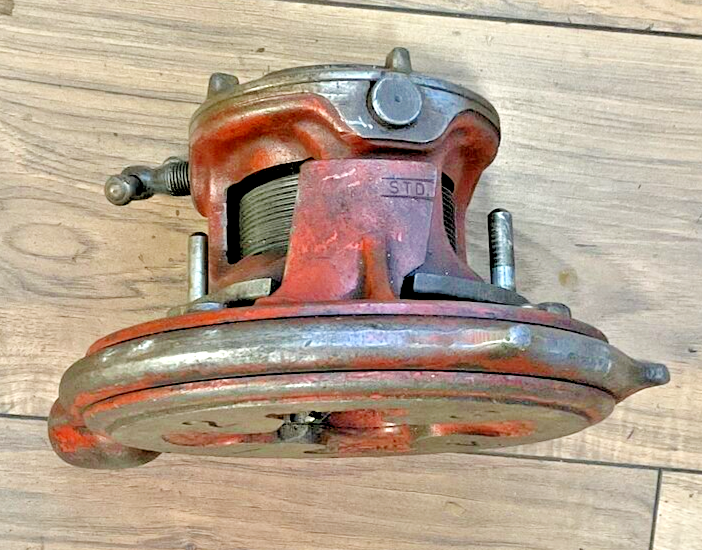 RIDGID 65-R PIPE THREADER RECEDING DIE HEAD 1"-2" W/ HANDLE2