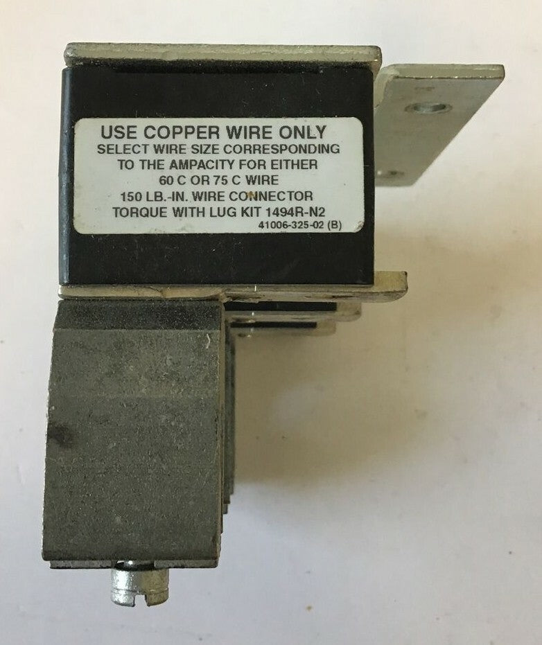 ALLEN BRADLEY 1494V-FS100 FUSE BLOCK SER. D 100AMPS 600V3