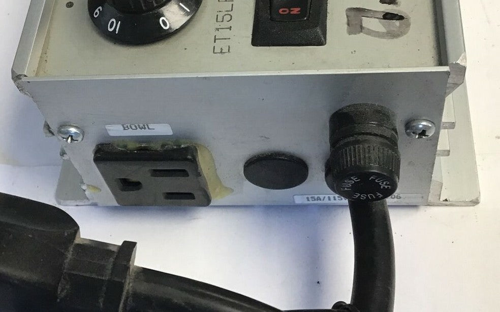 MASTERFEED ET15LR CONTROL FEEDER 15A 115V SWITCH 4