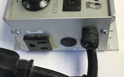 MASTERFEED ET15LR CONTROL FEEDER 15A 115V SWITCH 4