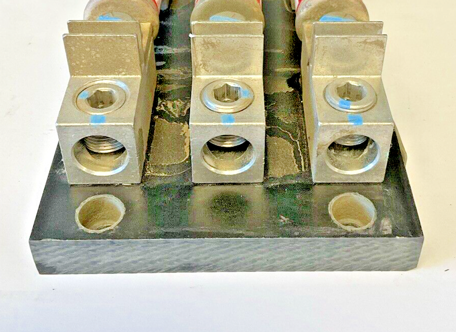 MARATHON 6T200A3B FUSE HOLDER 200A 600V W/ JJS-200 T-TRON FUSES6