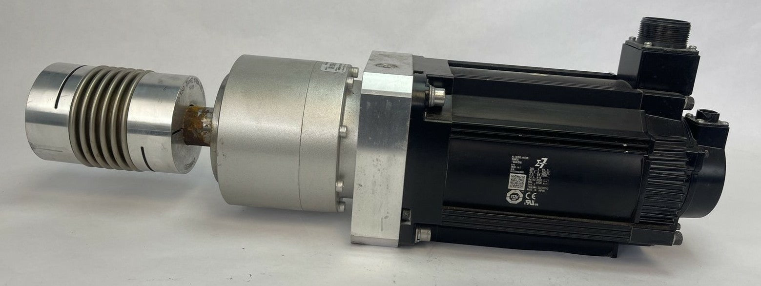 YASKAWA SGM7A-40A7D61 AC SERVO MOTOR 200V 25.4A UTTAH-B24RH ABS ENCODER SHIMPO0