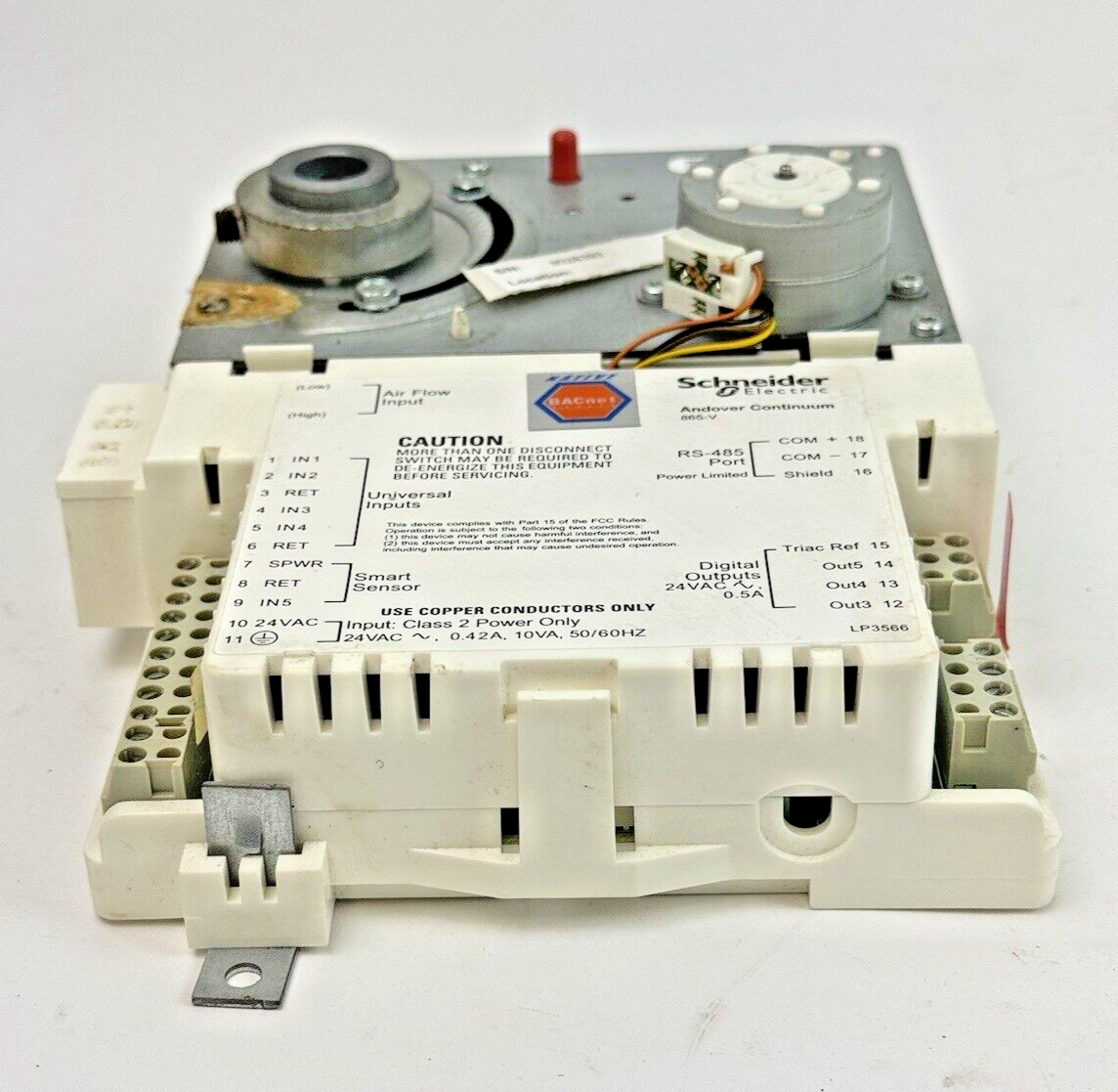 SCHNEIDER ELECTRIC - B3865-V - ANDOVER CONTINUUM 865-V - BACNET CONTROLLER8