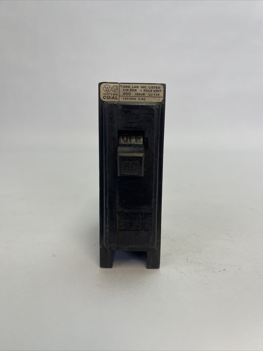 CUTLER HAMMER / WESTINGHOUSE QPHW1060 CIRCUIT BREAKER 60AMP 1POLE 120/240VAC0