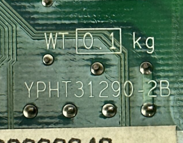 YASKAWA YPHT31290-2B CIRUIT BOARD ETC6181411