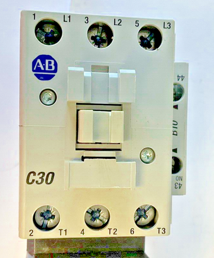 ALLEN BRADLEY 100-C30D*00C STARTER W/ 193-EECD SER.C W/ 100-S SER.B1