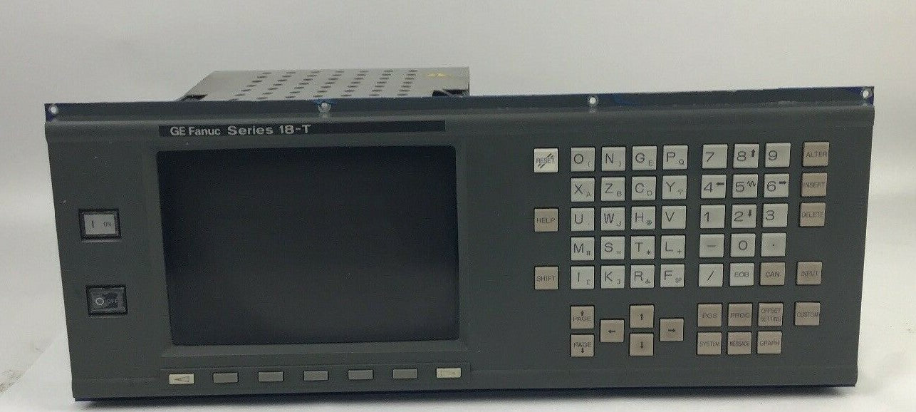 Fanuc XA02B-0120-CE51 #18T W/Toshiba Screen D9MM-11A0