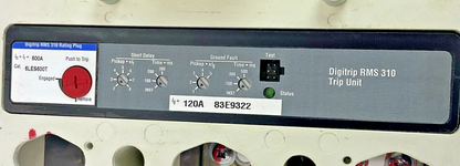 EATON CLDC36000FK12P05Y04 CIRCUIT BREAKER 600A/ 6LES600T 120A TRIP3