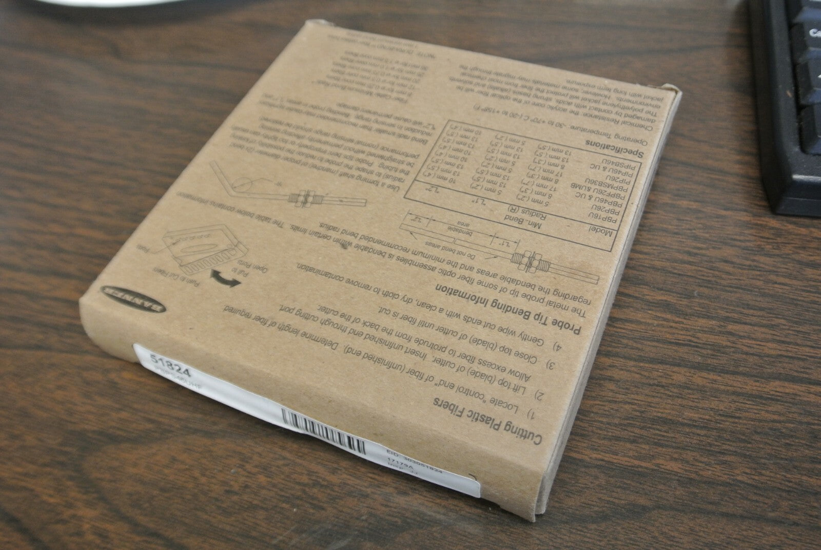 BANNER PBPS46UHF / 51824 PLASTIC FIBER OPTIC ASSEMBLY / NEW SURPLUS6