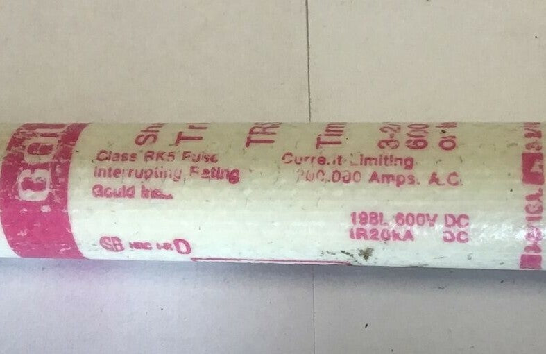 GOULD SHAWMUT TRS3-2/10R TRI-ONIC 3 2/10AMP TIME DELAY 600V  ***LOTOF10***5