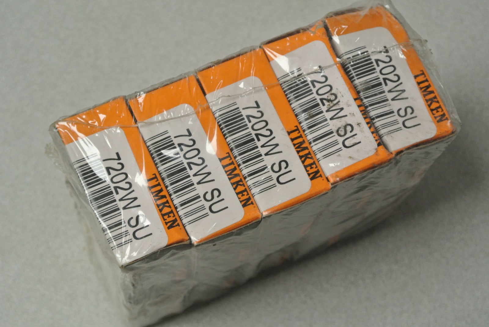 LOT of 10 / TIMKEN 7202W SU ANGULAR CONTACT BEARING / 15mm BORE, 35mm OD - NEW1