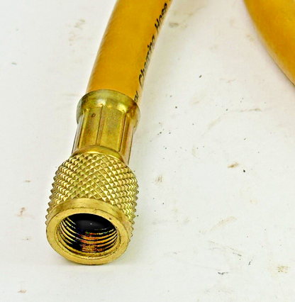 YELLOW JACKET - PLUS II 60" 1/4" CHARGING HOSE - YELLOW - 3000 PSI / 600 PSI1