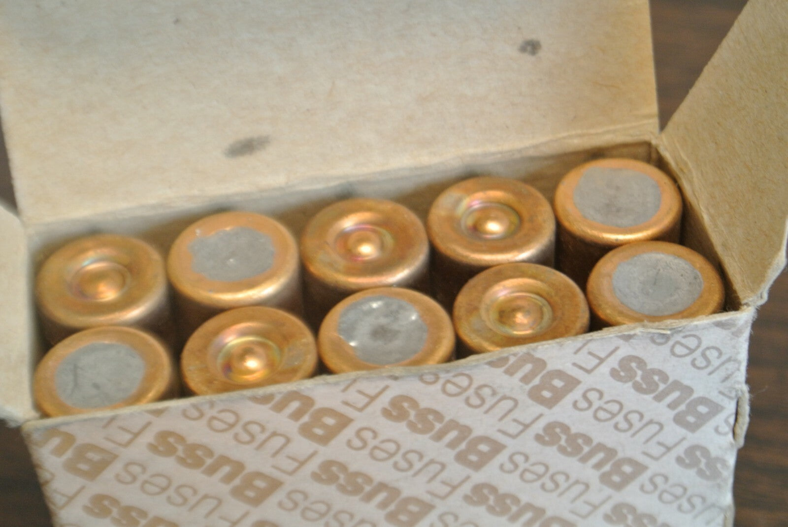 BOX of 10 / BUSS KAX20 RECTIFIER / SEMICONDUCTOR FUSE / 20A / 250V / NEW SURPLUS0