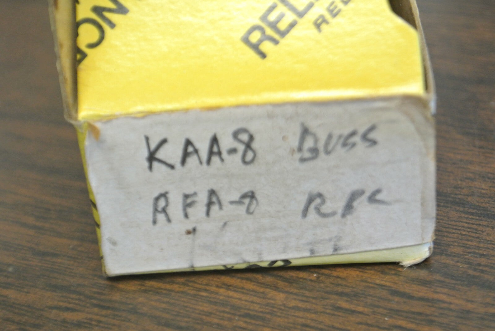 BOX of 10 / RELIANCE RFA8 RECTIFIER FUSES / 8A / 130V / NEW SURPLUS3