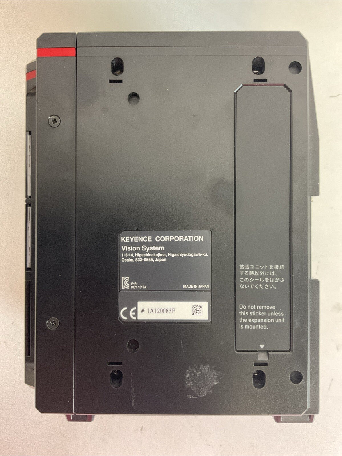 KEYENCE CV-X322F VISION CONTROL SYSTEM1