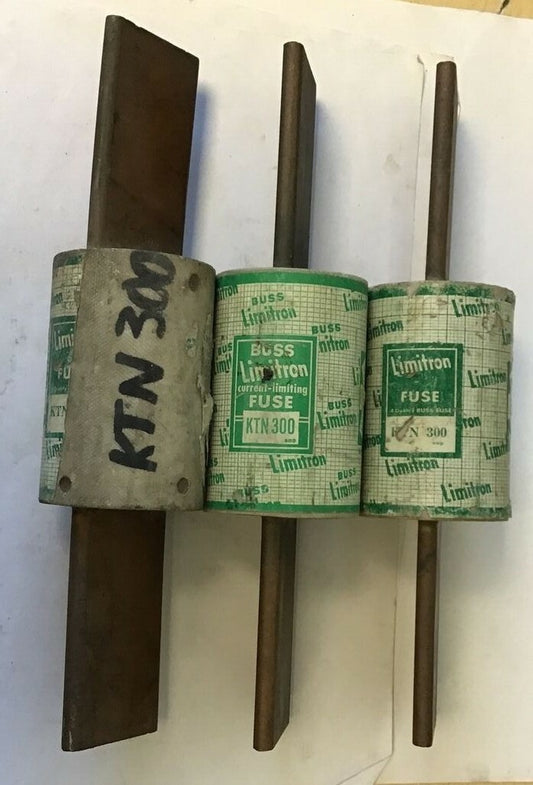 BUSS KTN 300 LIMITRON FUSE 250V 300AMP ***LOTOF3***0