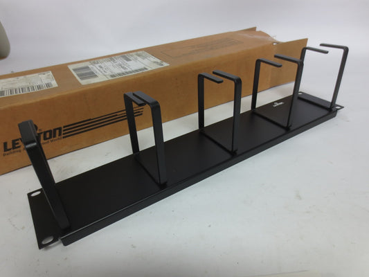 LEVITON 130-49253-BCM / 49253-BCM HORIZONTAL PATCH CORD ORGANIZER - NEW SURPLUS0