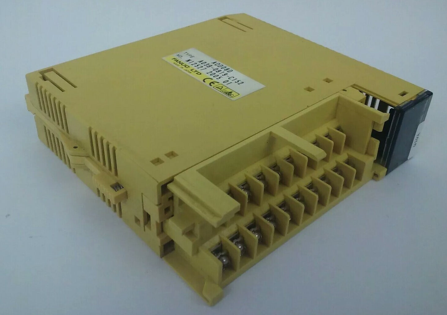 FANUC AOD08D TYPE A03B-0819-C152 INTERFACE MODULE (LOT OF 2) MISSING COVER DOOR0