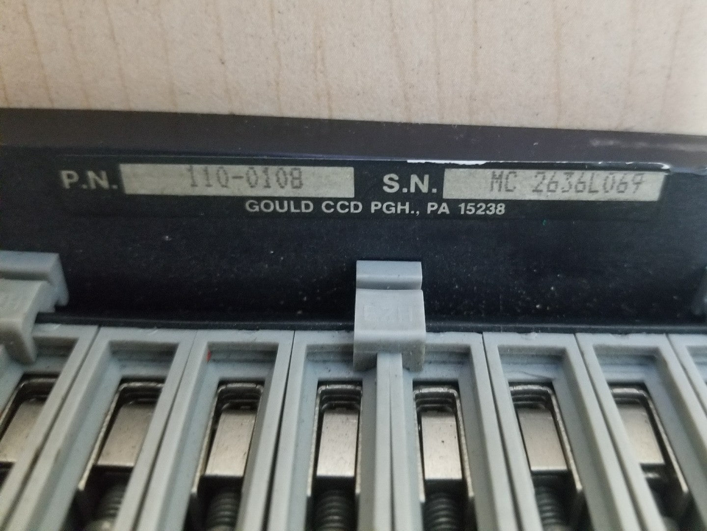 MODICON 110-0108 POWER SUPPLY, MODEL PLS43