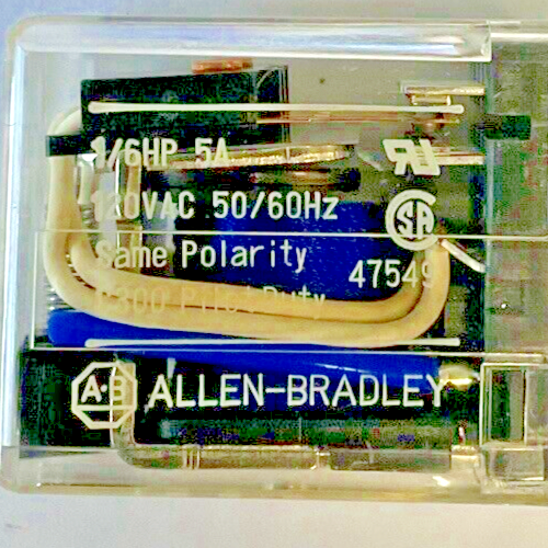 ALLEN BRADLEY 700-HC24Z24-4 RELAY 24VDC SER.A 1/6HP 5A 50/60HZ ***LOTOF9***3