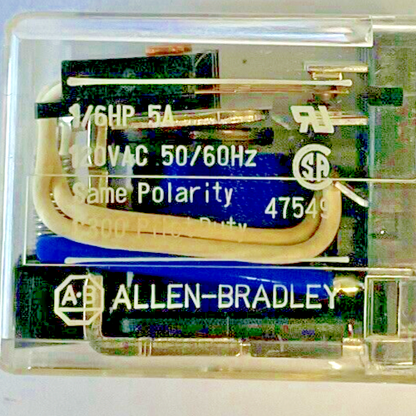 ALLEN BRADLEY 700-HC24Z24-4 RELAY 24VDC SER.A 1/6HP 5A 50/60HZ ***LOTOF9***3