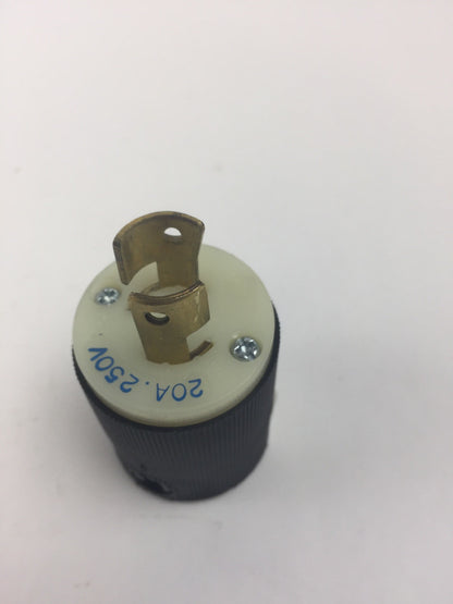 HUBBELL HBL7102C TWIST LOCK MALE PLUG 20A 250V4