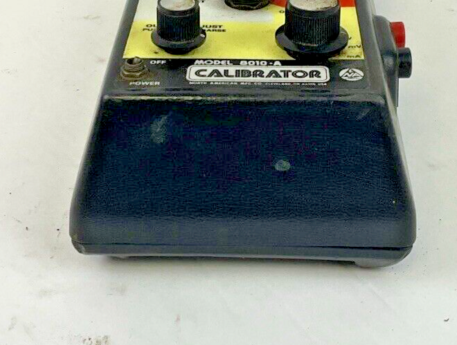 CALIBRATOR MODEL 8010-A 250VAC NORTH AMERICAN MFG.7