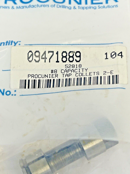 ROCKFORD ETTCO PROCUNIER - 09471889 - TYPE 2-E TAP COLLET - #8 CAPACITY1