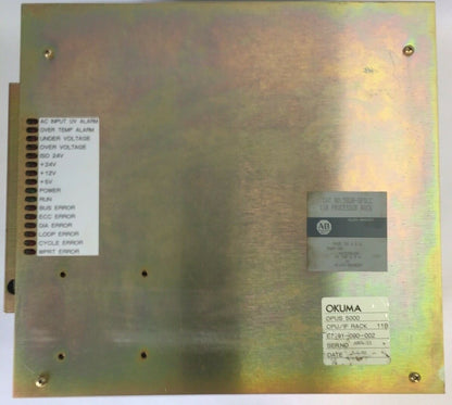 OKUMA E7191-090-002 CPU/IF RACK2