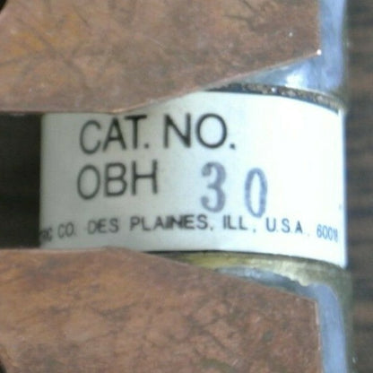 ECONOMY / FPE OBH-30 BOLT-ON FUSE / 30A / 32VDC / NEW SURPLUS1