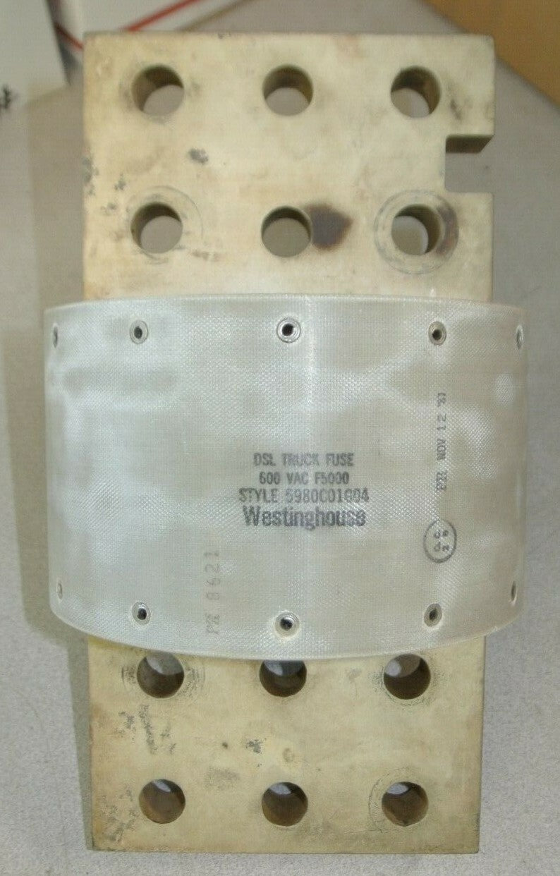 WESTINGHOUSE 5980C01G04 / 6DSL-F5000 DSL TRUCK FUSE / 5000A / 600V6