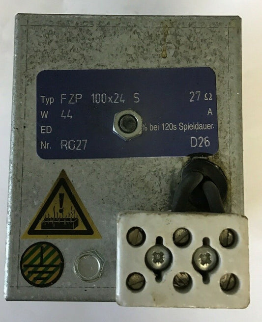 FRIZLEN FZP 100x24 S 27OHM W44 TUBULAR RESISTOR0