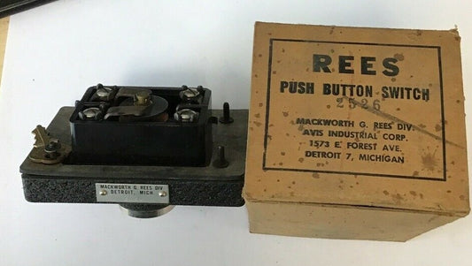 MACKWORTH G. REES KEYED SWITCH 2526 0