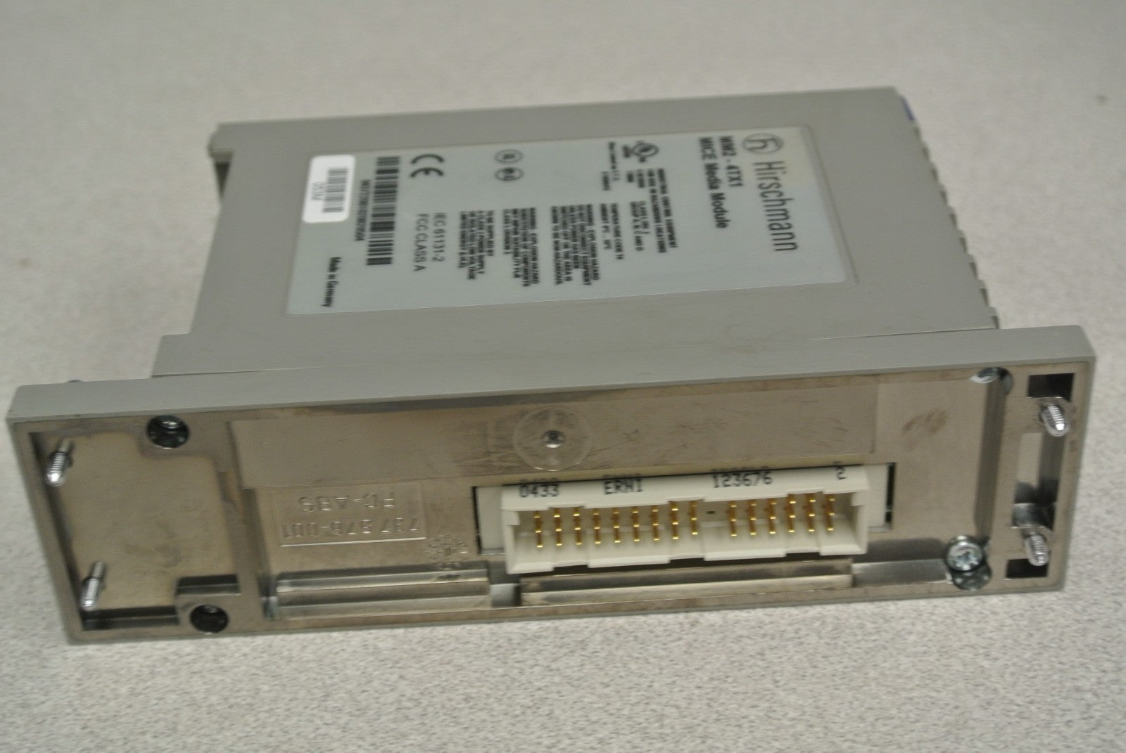 LOT of 3 / HIRSCHMANN MM2-4TX1 / MICE MEDIA MODULE / 4TX15