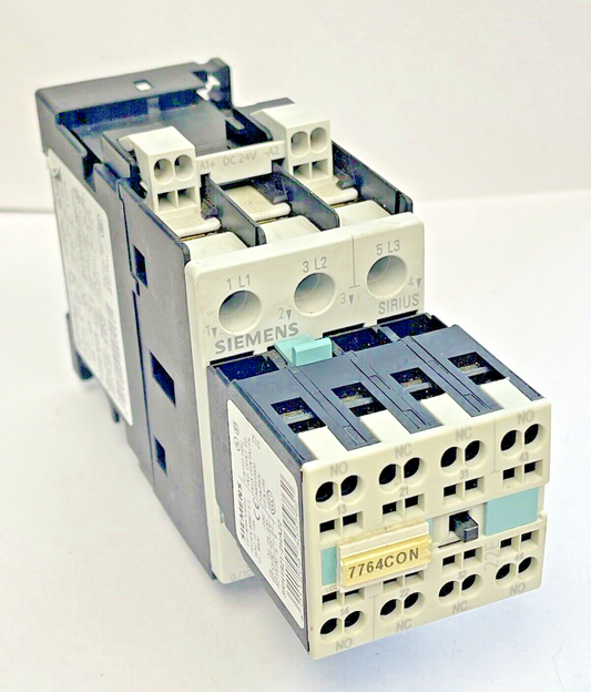 SIEMENS - 3RT1024-3B..0 & 3RH1921-2HA22 & 3RT1926-1BB00 W/ 24VDC COIL0