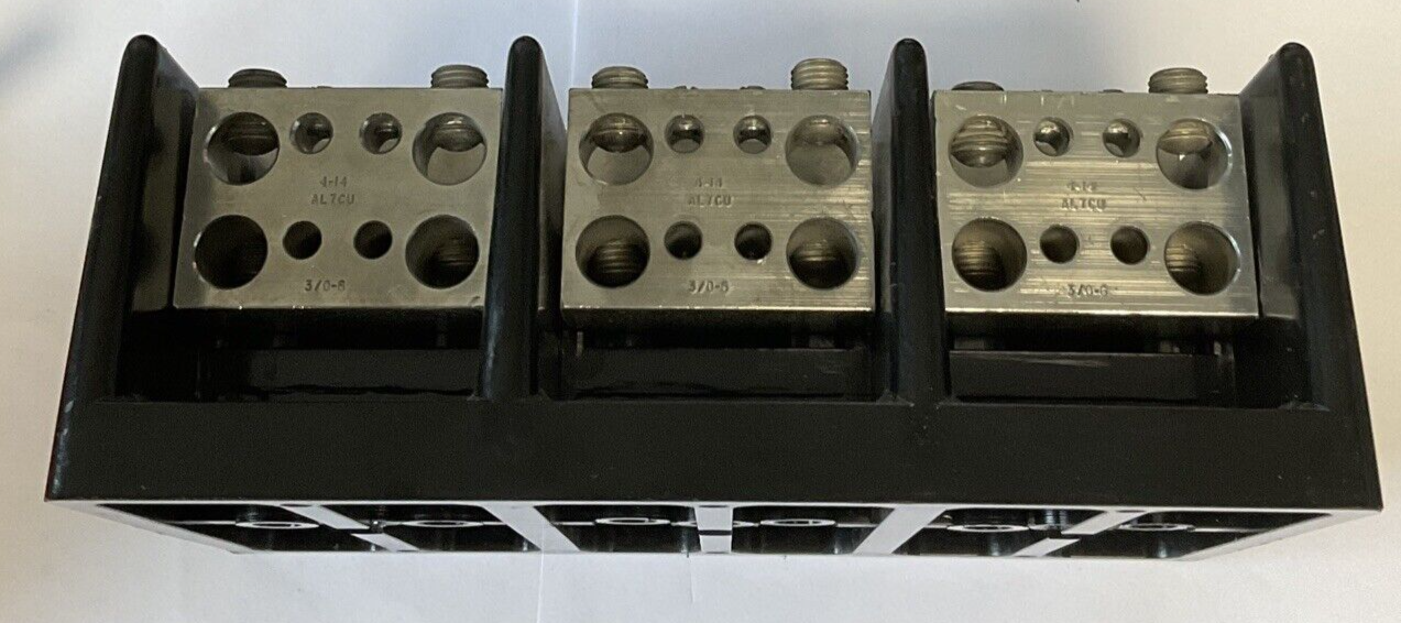 BUSS 16528-3 POWER DISTRIBUTION BLOCK 600V 840A2