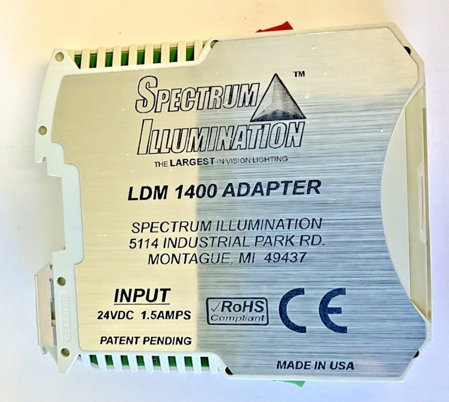 SPECTRUM ILLUMINATION LDM 1400 ADAPTER REV.H 24VDC 1.5A0