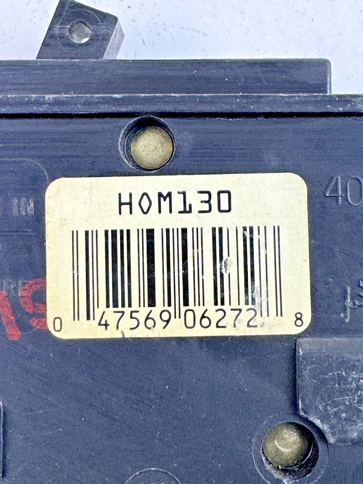SQUARE D **LOT OF 3** HOM130 - CIRCUIT BREAKERS - 1 POLE/ 30 A/ 240 VAC8