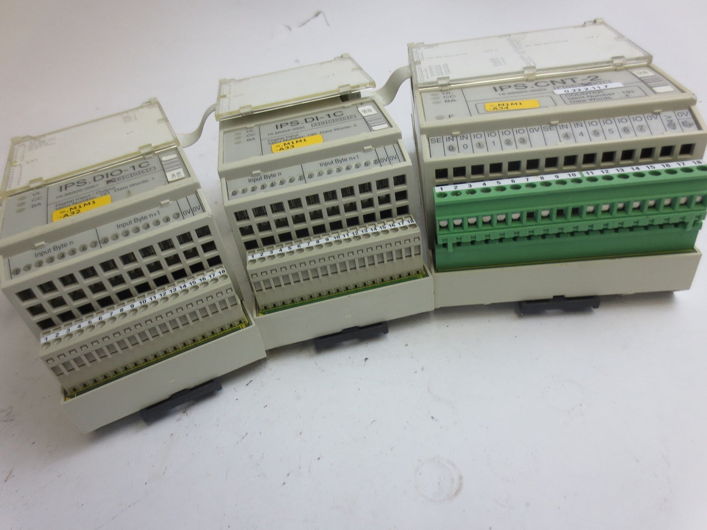 MAN ROLAND IPS.CNT-2 COUNTER MODULE + IPS.DI-1C DIGITAL INPUT + IPS.DIO-1C I/O2