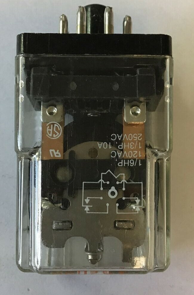 POTTER&BRUMFIELD KRPA-11DG-24 RELAY 24VDC 1/6HP,120VAC 1/3HP,10A 250VAC*LOTOF5**2