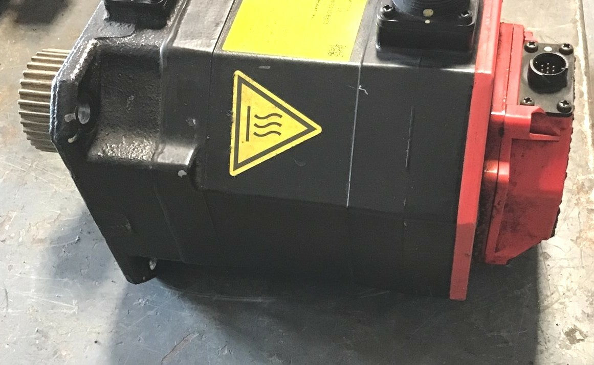 FANUC A06B-0235-B605 AC SERVO MOTOR AIS 8/4000 200-240V 50/60HZ 8POLE 3 PHASE3