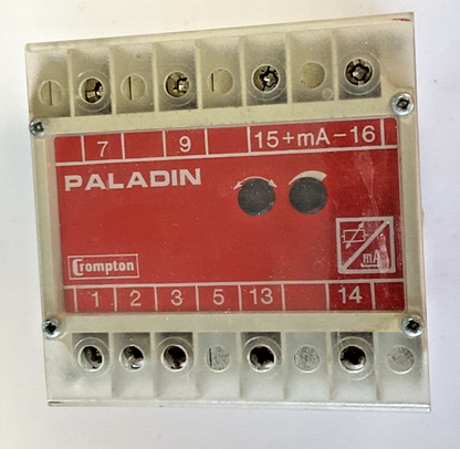 PALADIN 253-TRRU TRANSDUCER 100OHM 4/20MA 110V 50HZ 253-TRRU-R9HG-AE0
