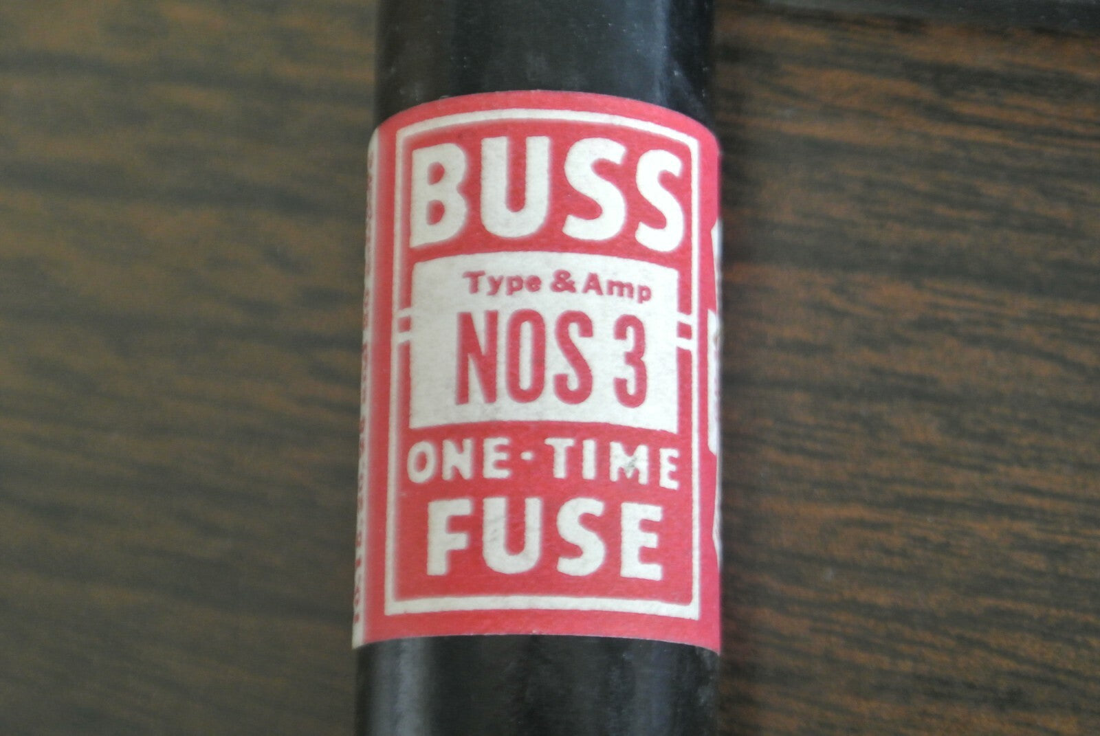 BUSS / BUSSMANN NOS3 FUSE / 600V / 3A / NEW SURPLUS1