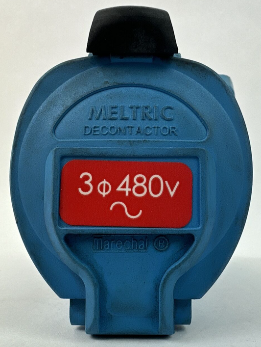 MELTRIC DSN20 20A 480VAC TYPE 4X 63-14043-843-NC RECEPTACLE/CONNECTOR0