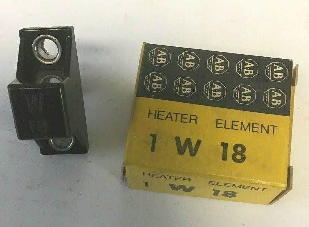 ALLEN BRADLEY W18 HEATER ELEMENT***LOTOF3***1