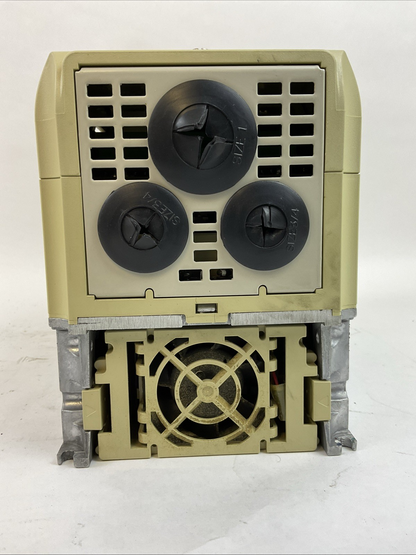 YASKAWA CIMR-P7U45P5 AC DRIVE OUTPUT 3PH 0-480V 12.5A 9.5kVA INPUT 3PH 380-480V2