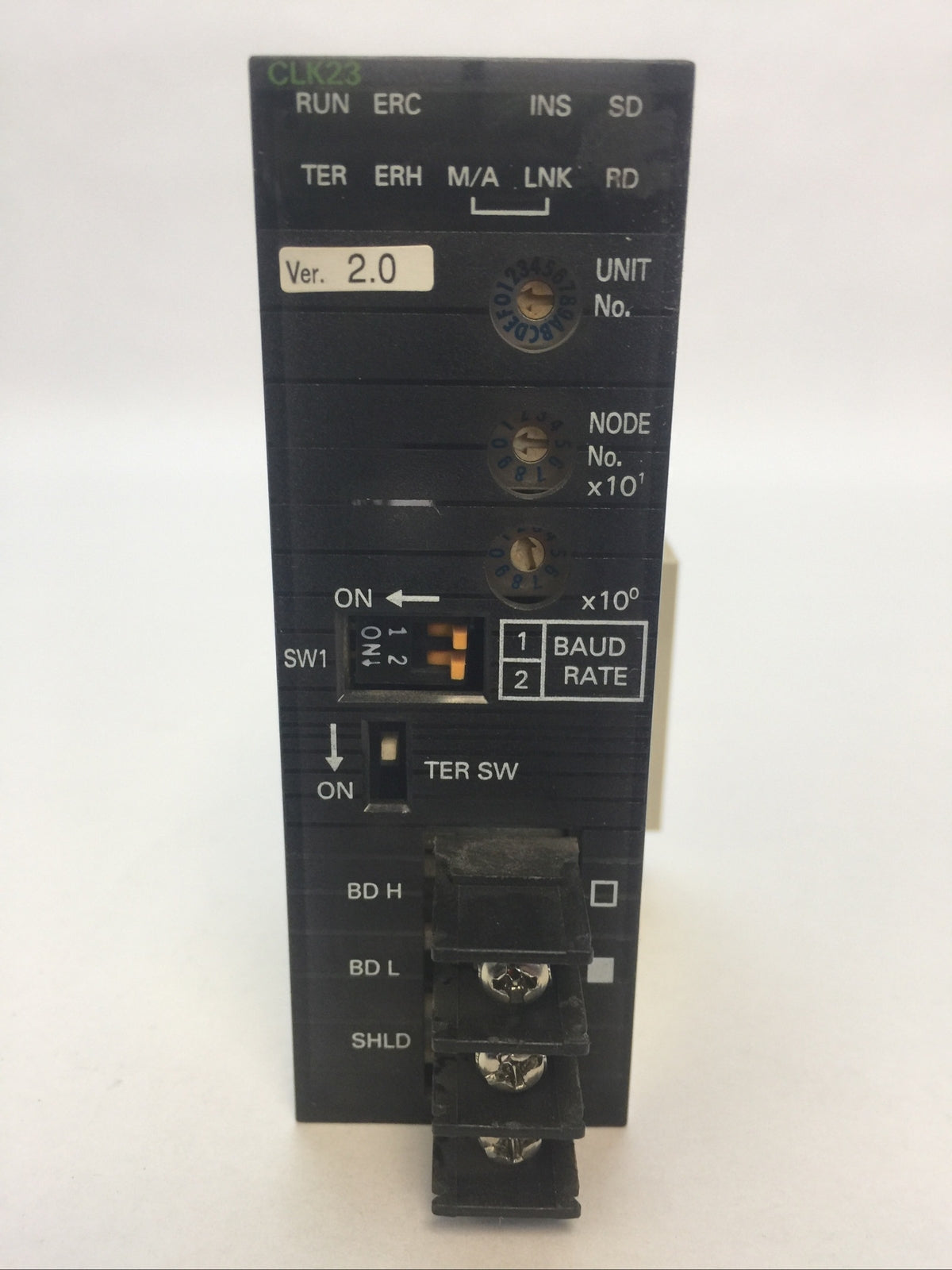 OMRON CJ1W-CLK23 CONTROLLER LINK UNIT VER 2.00