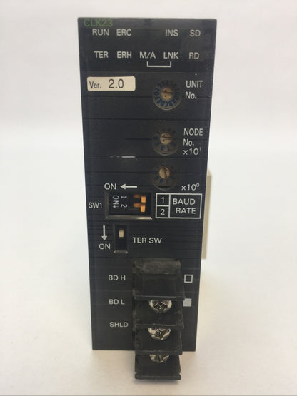OMRON CJ1W-CLK23 CONTROLLER LINK UNIT VER 2.00