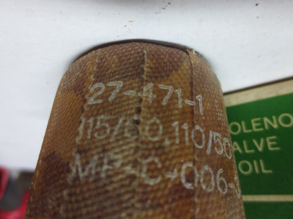 ASCO 27-471-1 SOLENOID VALVE COIL 110-115V / 50-60Hz - NEW SURPLUS2